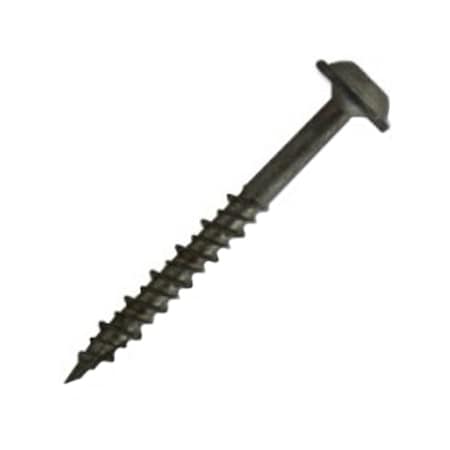 Csh Deck Screw, #7 x 1-1/4 in, Stainless Steel, Flange Round Head, Square Drive, 8000 PK 0.RWSHL07114P17